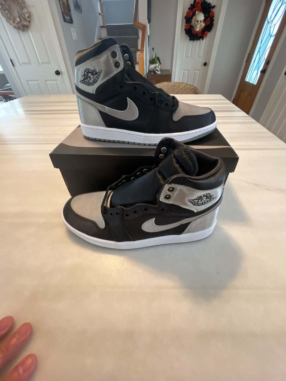 Nike Air Jordan 1 Retro High OG Satin Shadow Womens 9.5